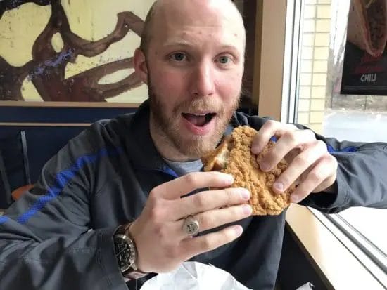 Chicken and Waffles Double Down KFC Canada\