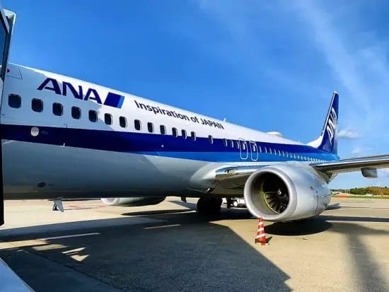 ANA Air Travel Japan airplane Tokyo 2020\