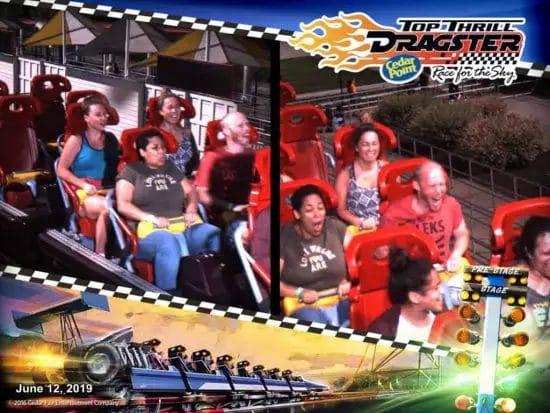 Cedar Point Top Thrill Dragster Ride Photo\