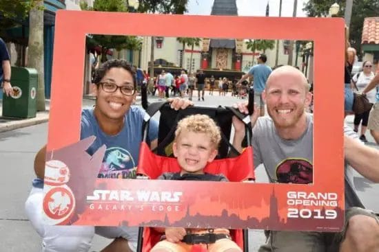 Star Wars Galaxy\'s Edge Grand Opening 2019 Picture Frame Hollywood Studios Walt Disney World\