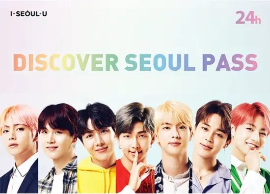 BTS Discover Seoul Pass\