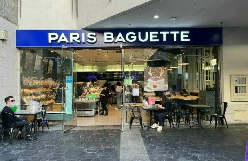 Paris Baguette at Madang Courtyard Koreatown LA\